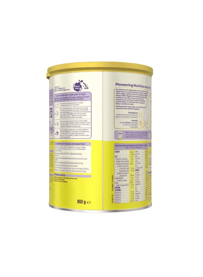 اس ام اي حليب بودرة للأطفال الصغار من عمر سنة إلى 3 سنوات، المرحلة 3، 800 غرام - Image 3